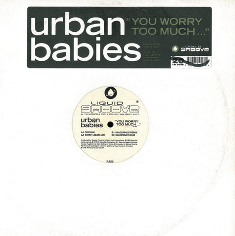 Urban Babies : You Worry Too Much ... (12", Promo) - Vinyl Record