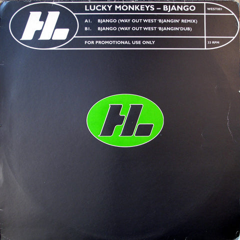 Lucky Monkeys : Bjango (12", Single, Promo) - Vinyl Record