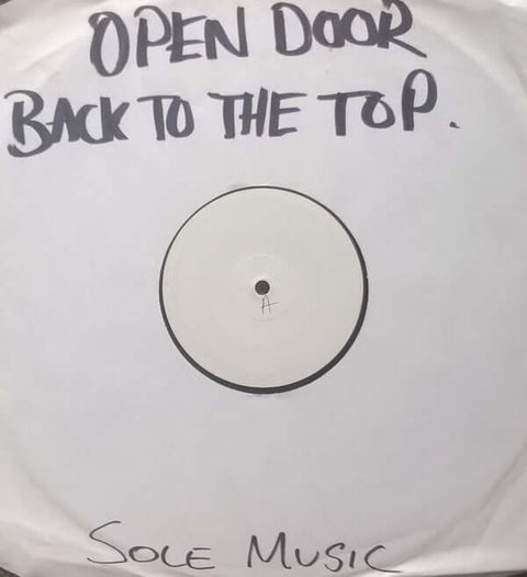 Open Door : Back To The Top (12", W/Lbl, Sti) - Vinyl Record