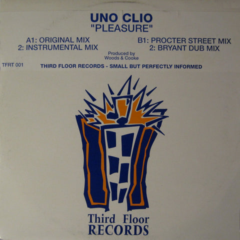 Uno Clio : Pleasure (12") - Vinyl Record