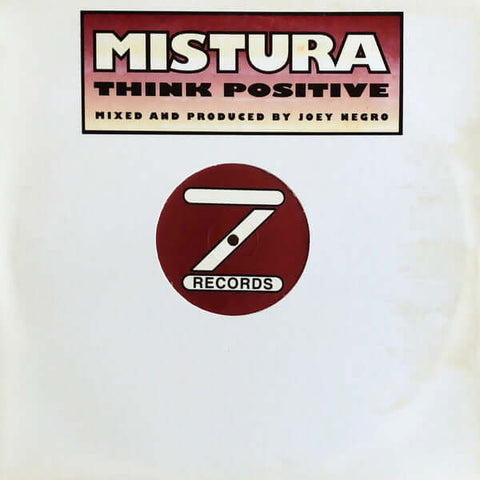 Mistura : Think Positive (12") is available for sale at our shop at a great price. We have a huge collection of Vinyl's, CD's, Cassettes & other formats available for sale for music lovers - Vinyl Record