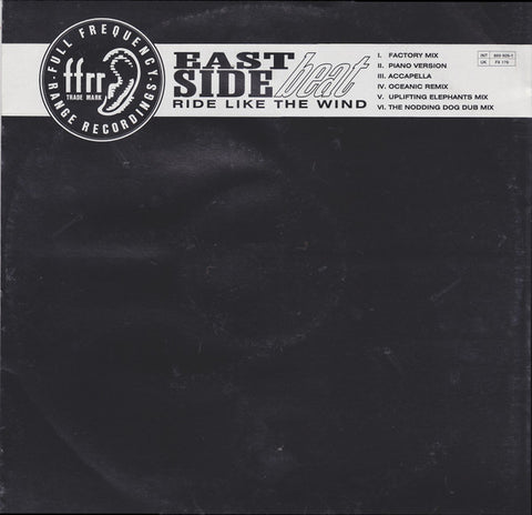 East Side Beat : Ride Like The Wind (12") - Vinyl Record