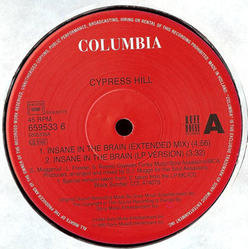 Cypress Hill : Insane In The Brain (12