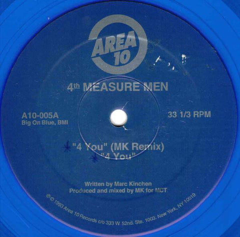 4th Measure Men : 4 You (12", Ltd, Blu) - Vinyl Record