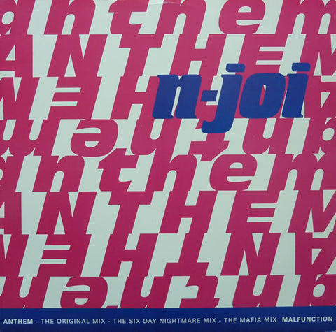 N-Joi : Anthem (12") - Vinyl Record