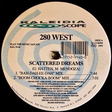 280 West - Scattered Dreams Vinyl Vinly Record