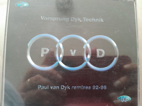 Paul van Dyk : Vorsprung Dyk Technik (Remixes 92-98) (3xCD, Comp, Mixed) - Vinyl Record