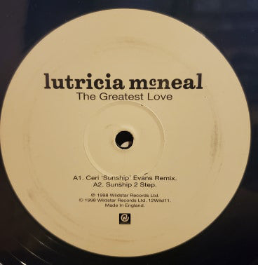 Lutricia McNeal : The Greatest Love (12") - Vinyl Record