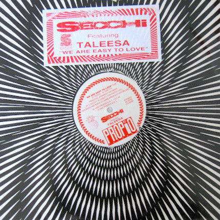 Stefano Secchi Featuring Taleesa : We Are Easy To Love (12") - Vinyl Record