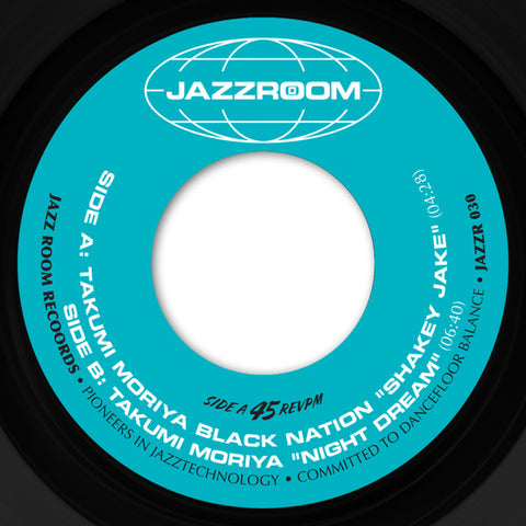 Takumi Moriya Black Nation : Shakey Jake  (7", Single) - Vinyl Record