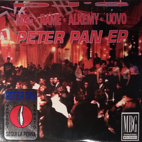 MBG, Rame*, Alkemy, DJ Uovo : Peter Pan EP (12", EP) - Vinyl Record