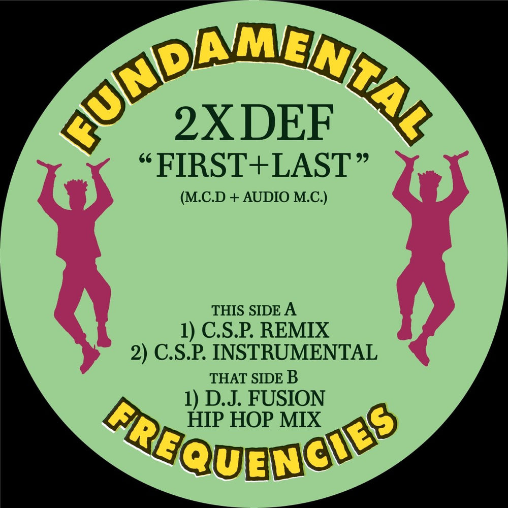 2XDEF - First & Last Vinyl