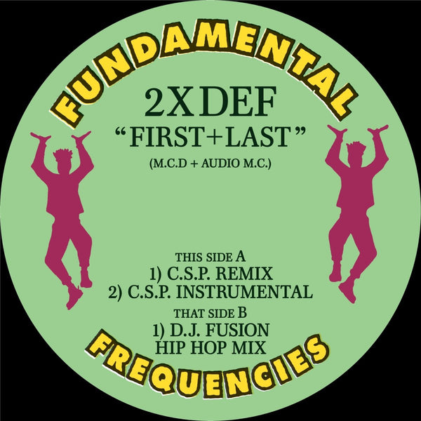 2XDEF - First & Last Vinyl