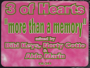3 Of Hearts - More Than A Memory Vinyl Vinly Record