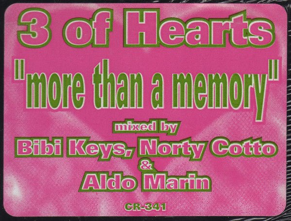 3 Of Hearts - More Than A Memory Vinyl
