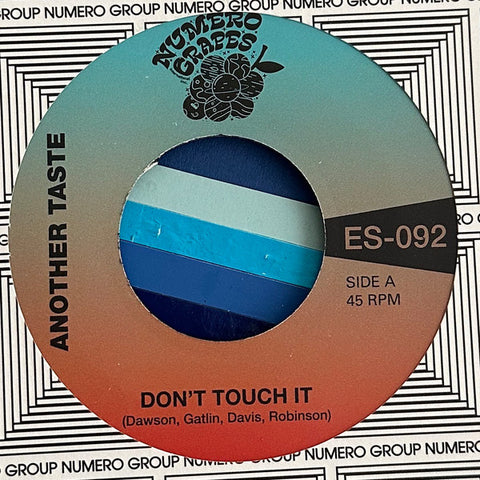 Another Taste  /  Maxx Traxx : Don't Touch It (7") - Vinyl Record