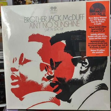 Brother Jack McDuff : Ain't No Sunshine - Live In Seattle (2xLP, Album, RSD, Ltd, Num) Vinly Record