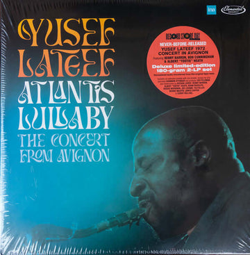 Yusef Lateef : Atlantis Lullaby - The Concert From Avignon (2xLP, Album, RSD, Dlx, Ltd, Num, RM, 180) Vinly Record