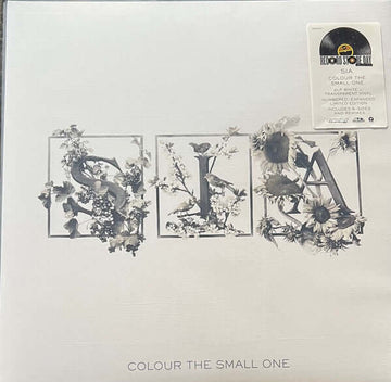 Sia : Colour The Small One (LP, Album, Whi + LP, Comp, Tra + RSD, Ltd, Num) Vinly Record