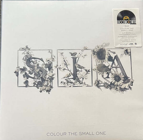 Sia : Colour The Small One (LP, Album, Whi + LP, Comp, Tra + RSD, Ltd, Num) - Vinyl Record