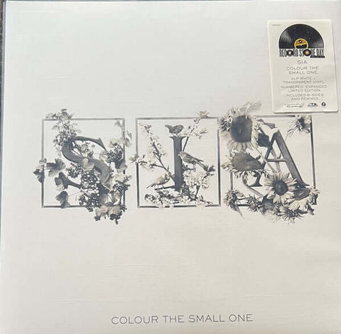 Sia : Colour The Small One (LP, Album, Whi + LP, Comp, Tra + RSD, Ltd, Num) is available for sale at our shop at a great price. We have a huge collection of Vinyl's, CD's, Cassettes & other formats available for sale for music lovers - Vinyl Record