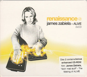 James Zabiela : ALiVE (CD, Mixed + CD, Enh, Mixed) Vinly Record