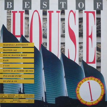 Various : Best Of House Volume 1 (LP, Comp) Vinly Record