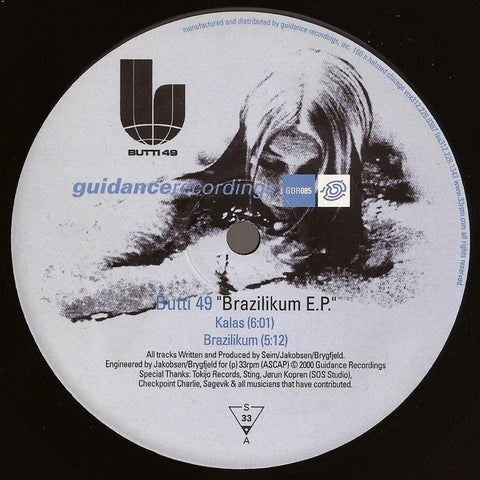 Butti 49 : Brazilikum E.P. (12", EP) - Vinyl Record