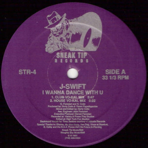 J-Swift : I Wanna Dance With U (12") is available for sale at our shop at a great price. We have a huge collection of Vinyl's, CD's, Cassettes & other formats available for sale for music lovers - Vinyl Record