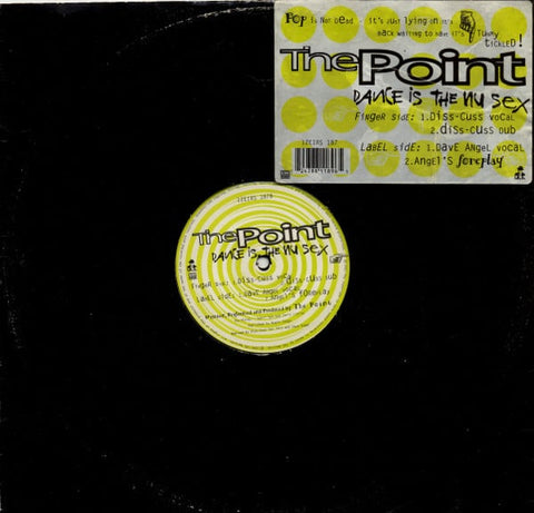 The Point : Dance Is The Nu Sex (12", Single) - Vinyl Record