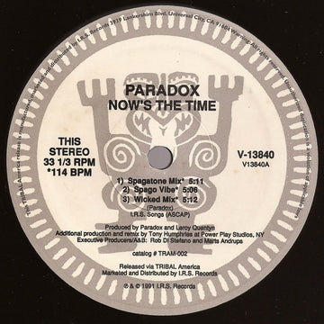 Paradox (2) : Now's The Time (12