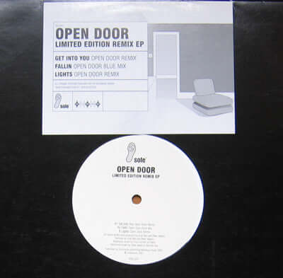 Open Door : Limited Edition Remix EP (12", EP, Ltd) - Vinyl Record