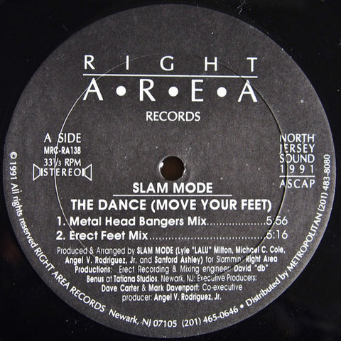 Slam Mode : The Dance (Move Your Feet) (12") - Vinyl Record