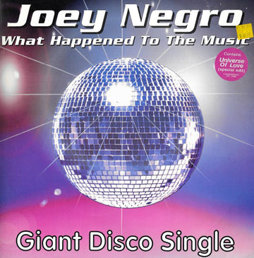 Joey Negro : What Happened To The Music (12