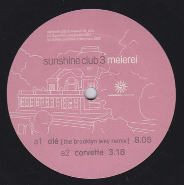 Various : Sunshine Club 3 Meierei EP (12