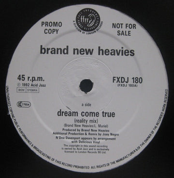 The Brand New Heavies : Dream Come True (12