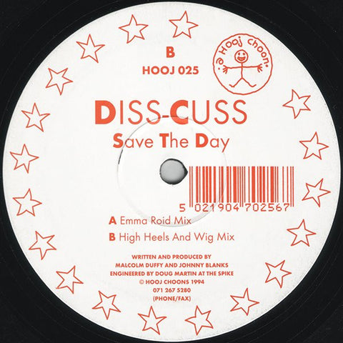 Diss-Cuss : Save The Day (12", Single) - Vinyl Record