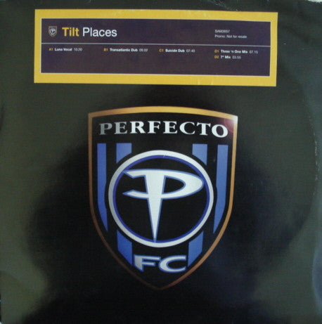 Tilt : Places (2x12", Promo) - Vinyl Record