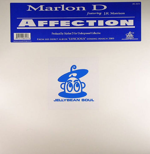 Marlon D. Featuring J.R. Morrison* : Affection (12") - Vinyl Record