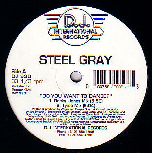 Steel Gray : Do You Want To Dance? (12") - Vinyl Record