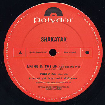 Shakatak : Living In The UK (12