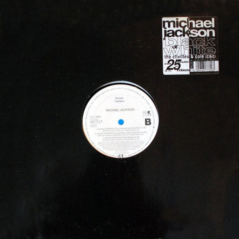 Michael Jackson : Black Or White (The Clivillés & Cole (C&C) Remixes) (12", Single) - Vinyl Record