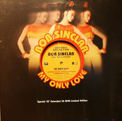 Bob Sinclar Feat. Lee A. Genesis* : My Only Love (12", Single, Ltd) is available for sale at our shop at a great price. We have a huge collection of Vinyl's, CD's, Cassettes & other formats available for sale for music lovers - Vinyl Record