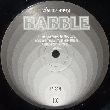 Babble : Take Me Away (12