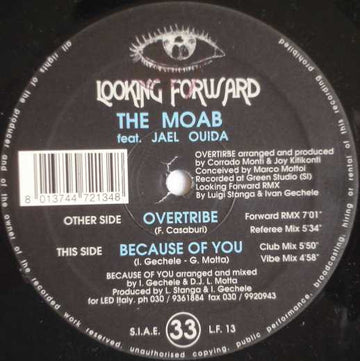 The Moab Feat. Jael Ouida : Overtribe / Because Of You (12