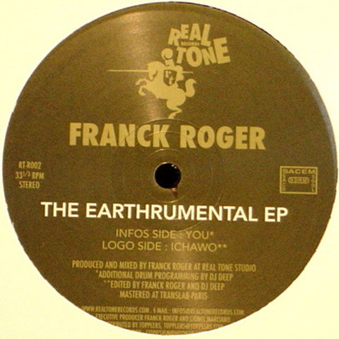 Franck Roger : The Earthrumental EP (12", EP) - Vinyl Record