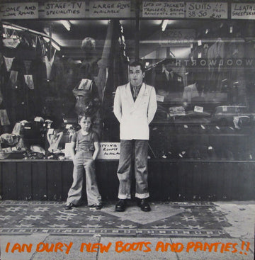 Ian Dury : New Boots And Panties!! (LP, Album, Isl) Vinly Record