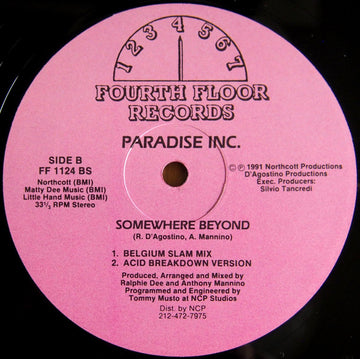 Paradise Inc. : 11th Commandment / Somewhere Beyond (12