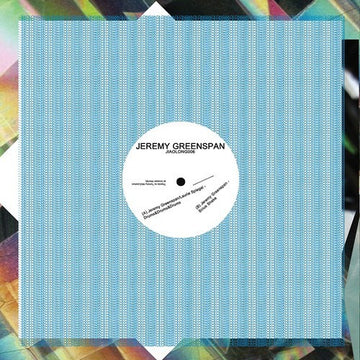 Jeremy Greenspan : Drums&Drums&Drums (12