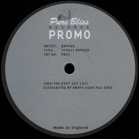 Baffled : Totally Baffled (12", Promo) - Vinyl Record